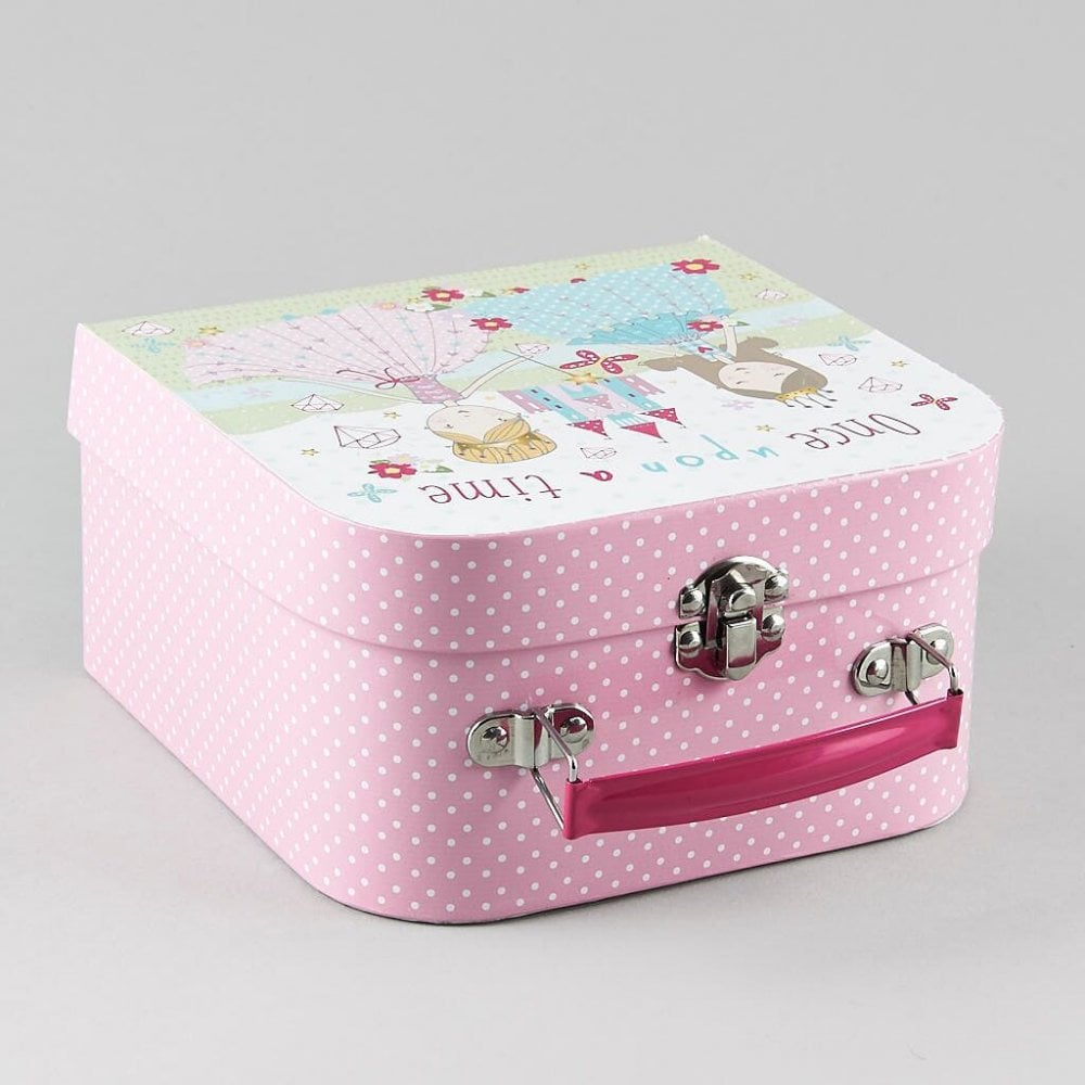 Princess fairytale 7 piece tea set in attache case