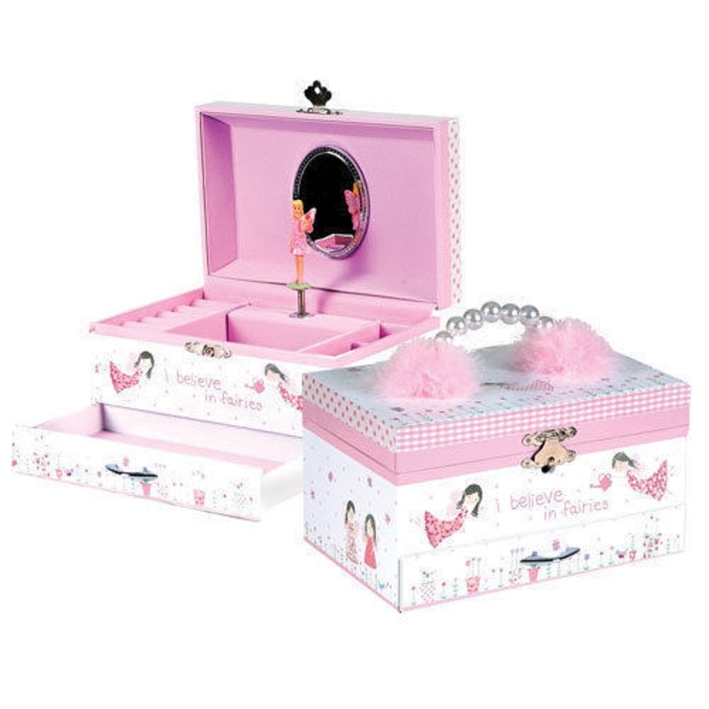 Fairy Blossom Jewellery Box Playing Sugar Plum Fairy