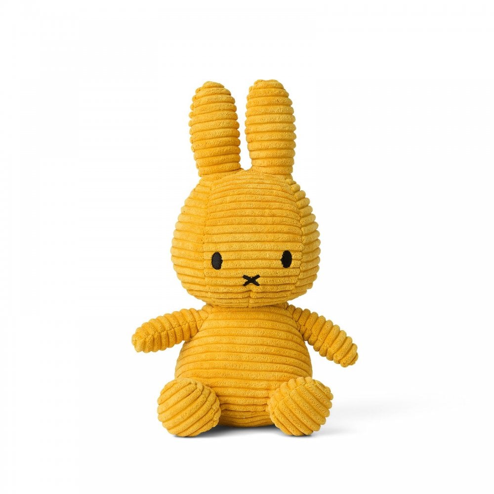 Miffy Eco Corduroy Bunny Rabbit 24cm /9.5"  Choose Your Colour!