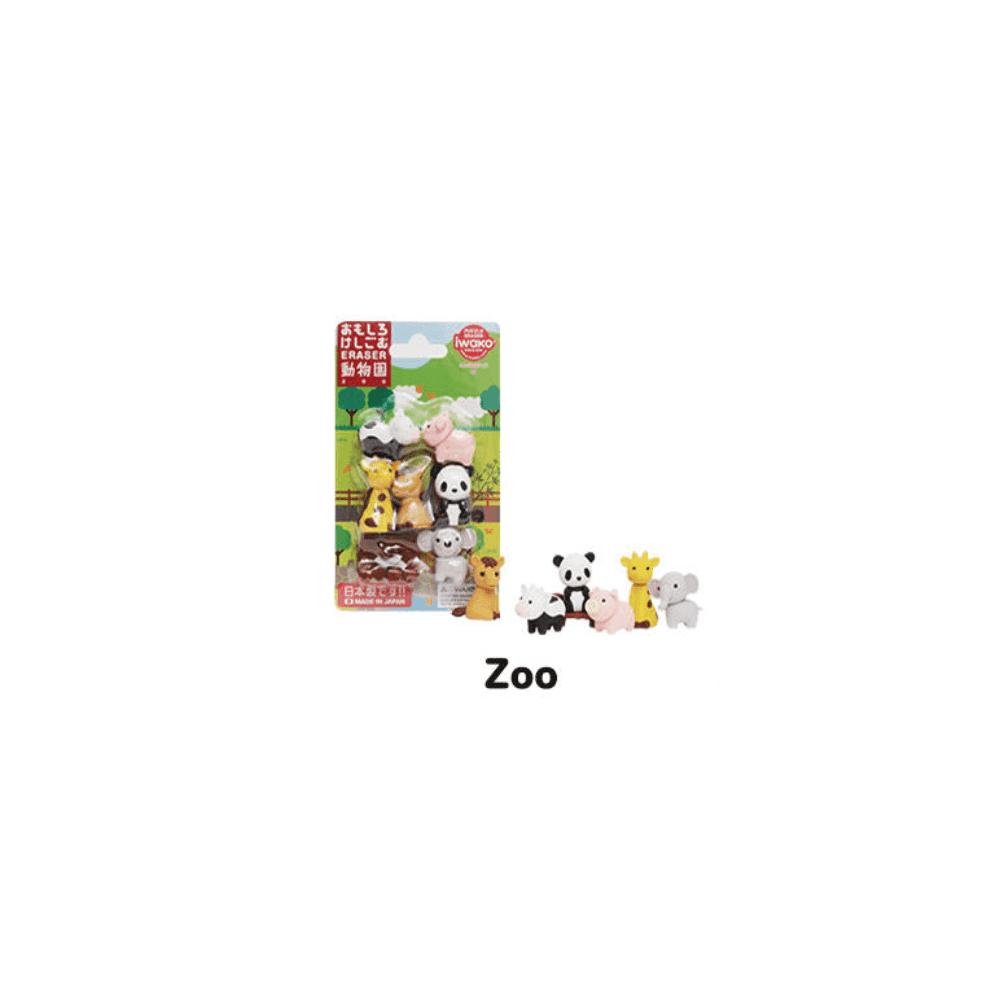 Iwako Erasers Blister Pack Set - Choose your Favourite