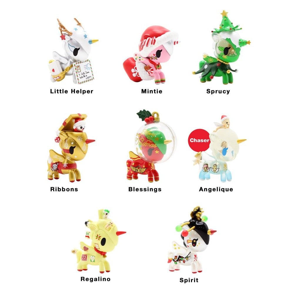 Tokidoki Holiday Unicorno Series 3 - Box Set 8 Piece