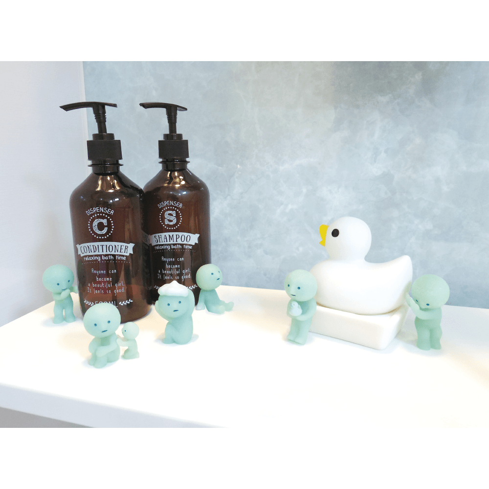 Smiski Bath Series "Glow in the dark" collectable figurines