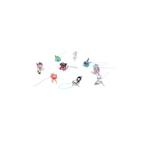 Tokidoki Sea Punk Frenzies Keyring/Keychain - Choose your favourite