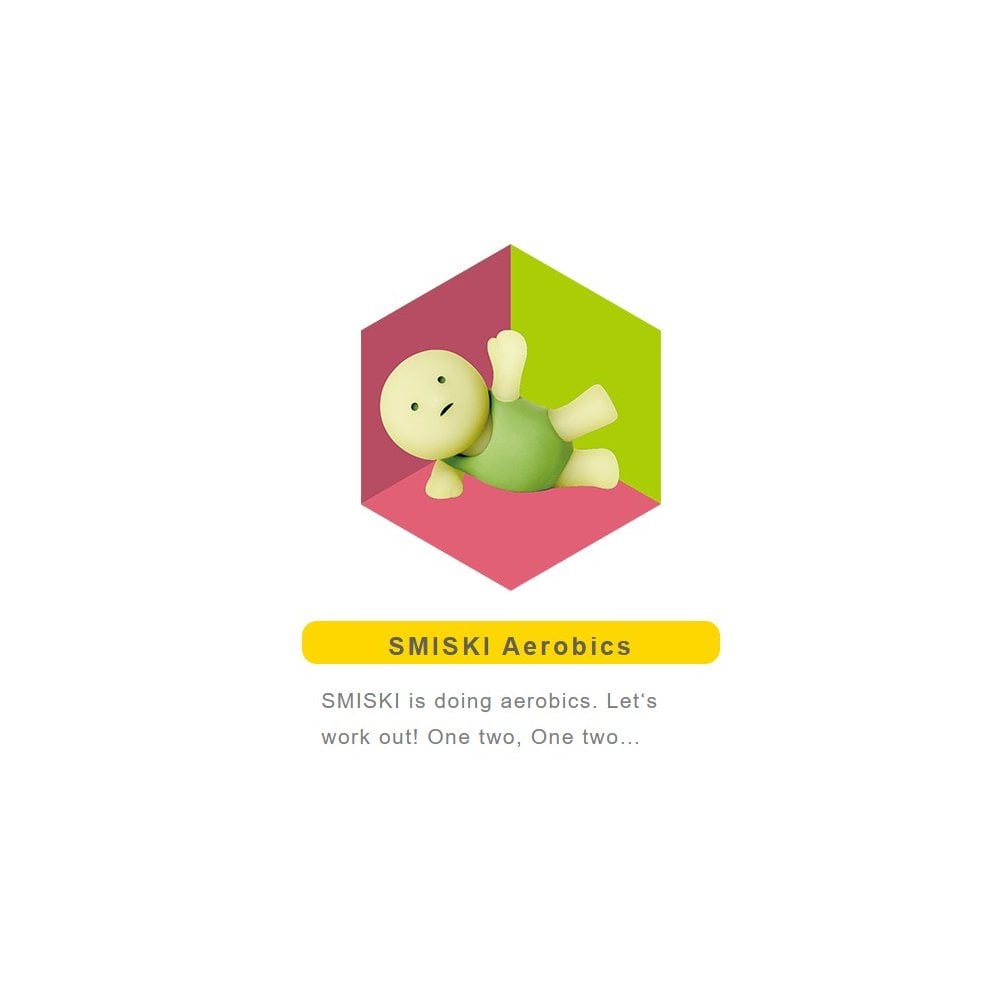 Smiski Exercising Series Blind Box