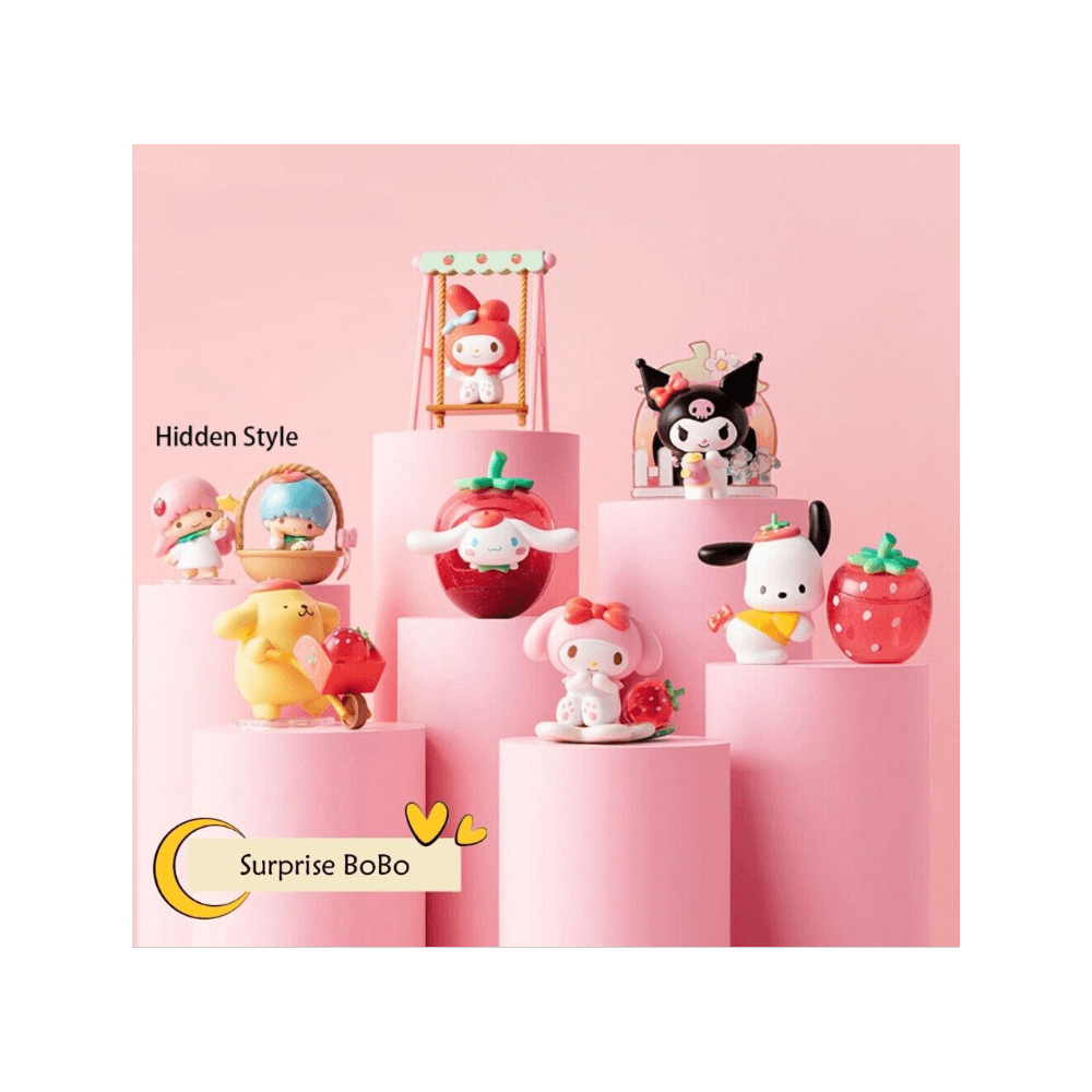 Sanrio Miniso Strawberry Farm Blind Box Figures