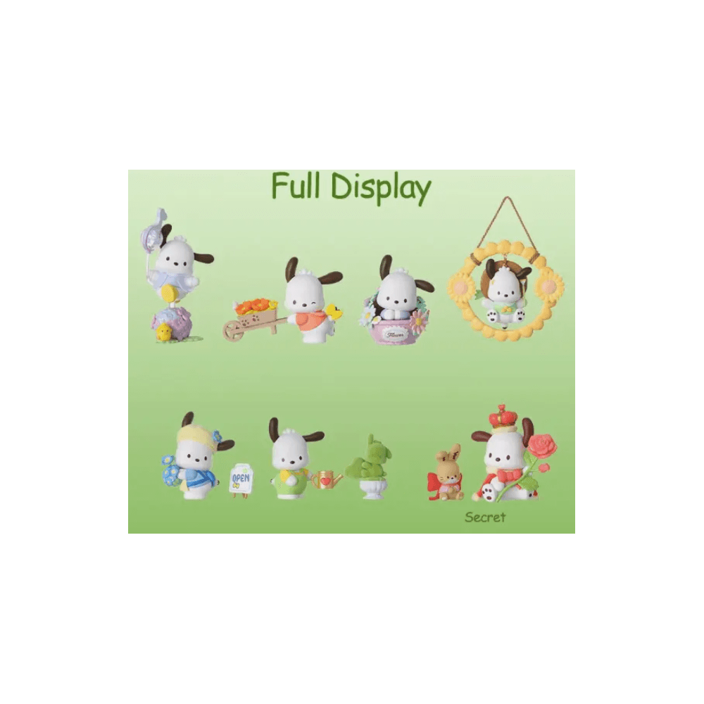 Sanrio Pochacco Flower & Childhood Series Blind Box by MINISO