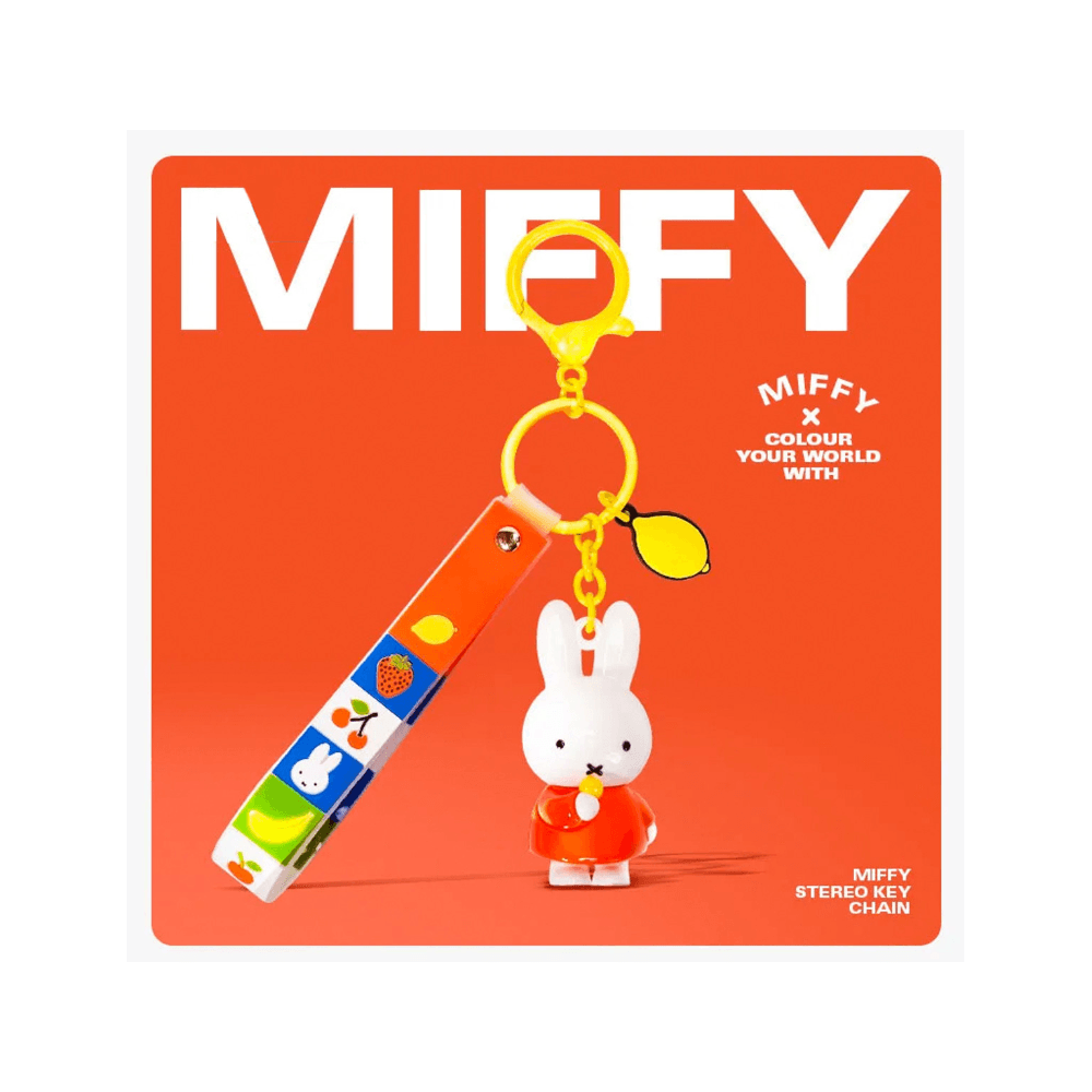 Miffy Fruit Series Keychain - Choose Your Favourite!