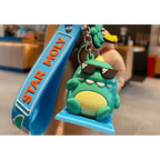 Star Molly Green Happy Little Dragon Summer Keychain - Choose your favourite!
