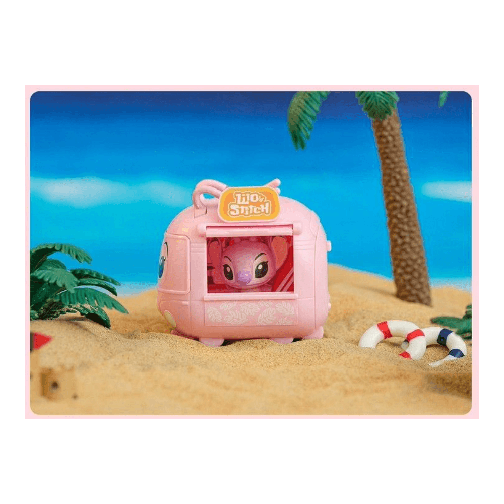 Disney Stitch Camper Van Foodtruck Series Blind Box