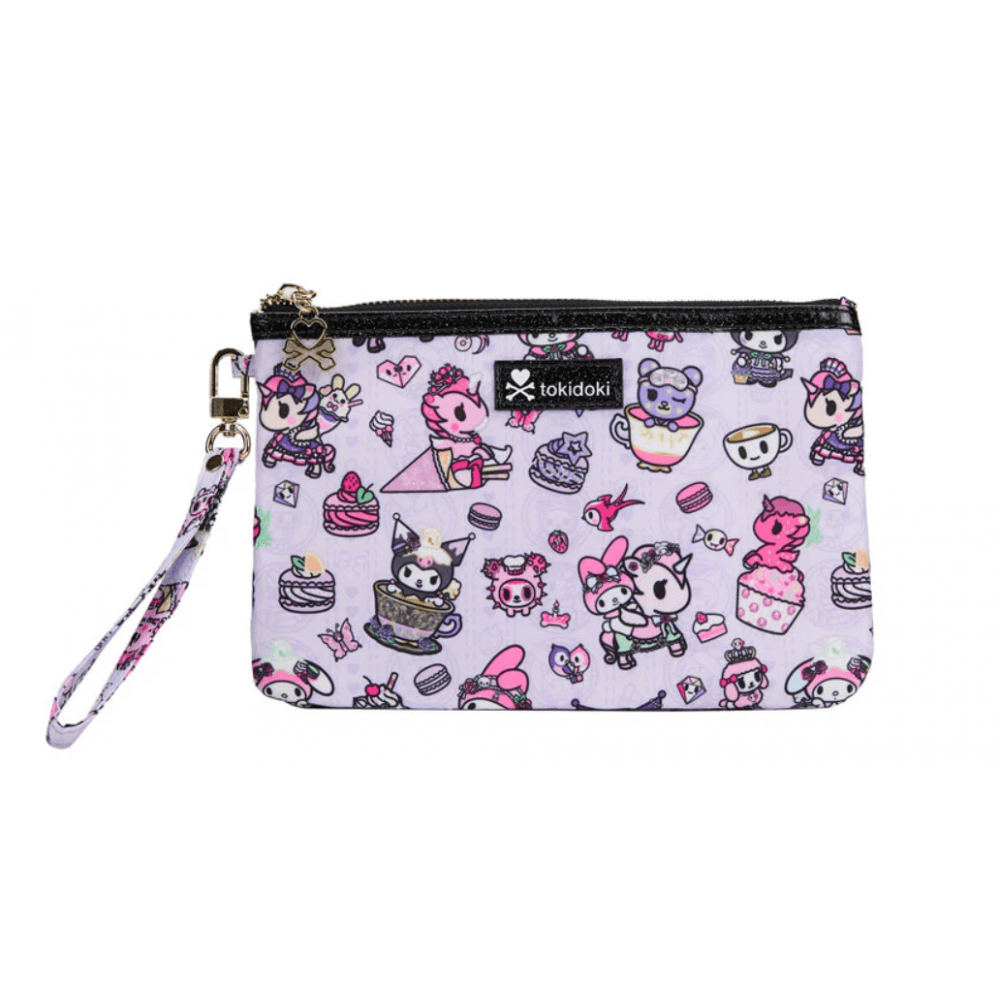 tokidoki x Kuromi & My Melody Garden Party Zip Pouch Wristlet