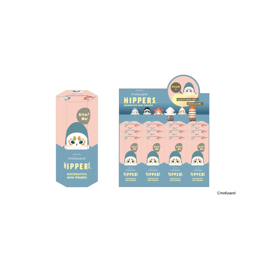 Mofusand HIPPERS Blind Box by the makers of Sonny Angel