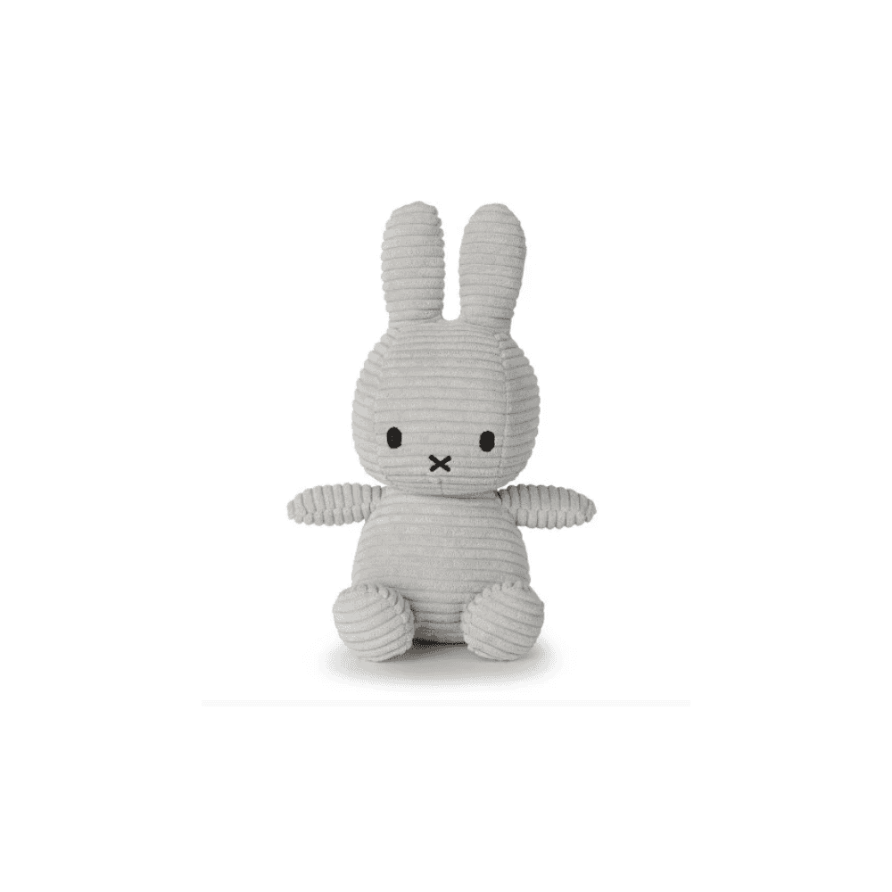 Miffy Eco Corduroy Bunny Rabbit 24cm /9.5"  Choose Your Colour!