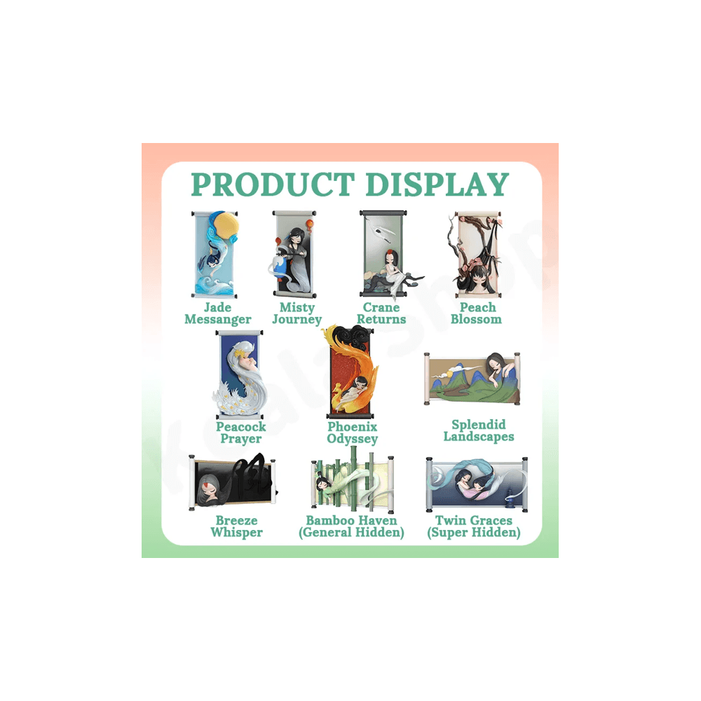 Sleep Oriental Scroll Series Blind Box