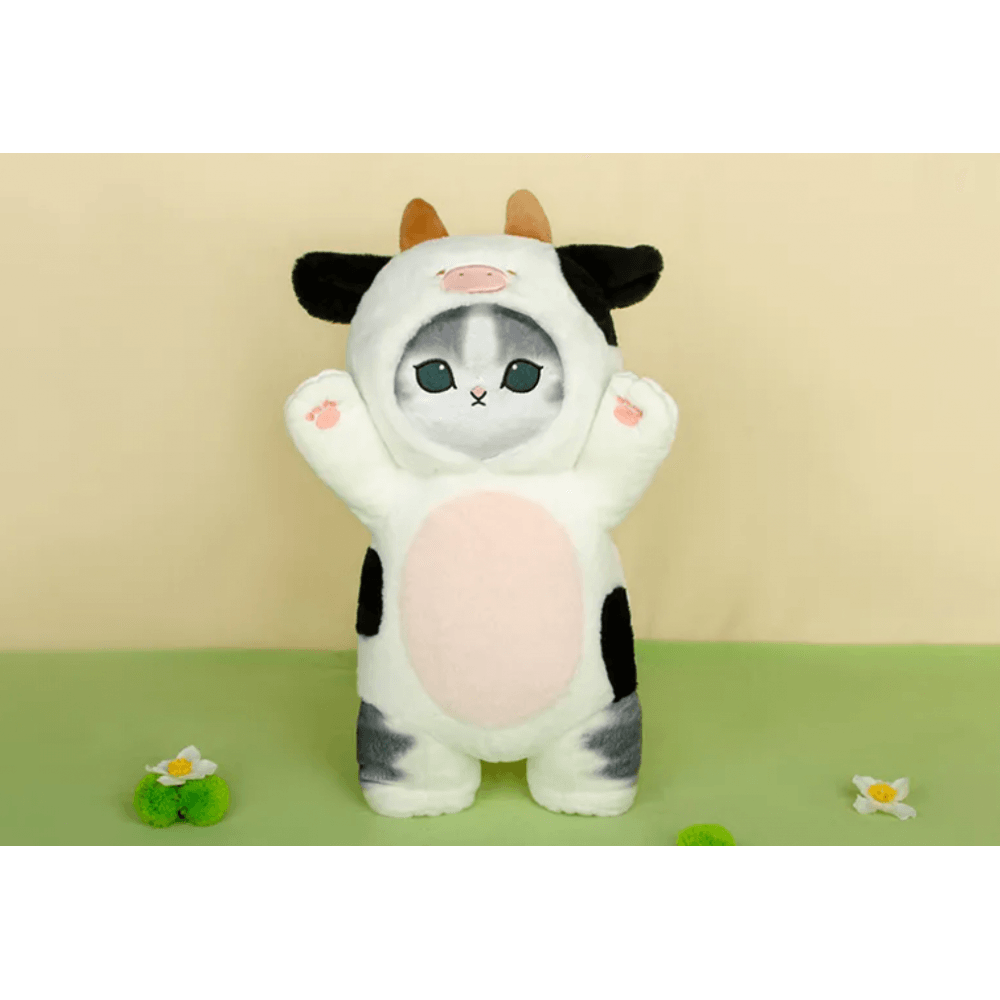 Mofusand Cat Dress Up Plush Toys – Crocodile, Cow or Bear