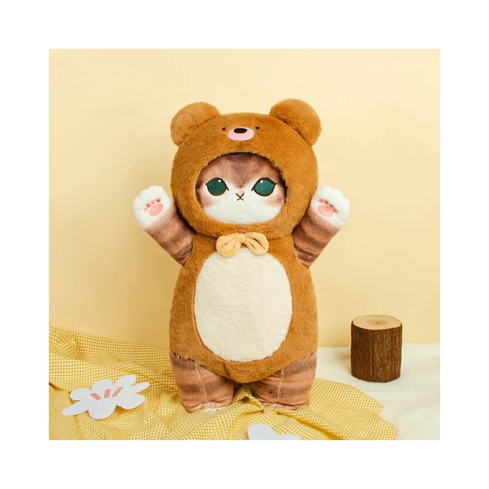 Mofusand Cat Dress Up Plush Toys – Crocodile, Cow or Bear