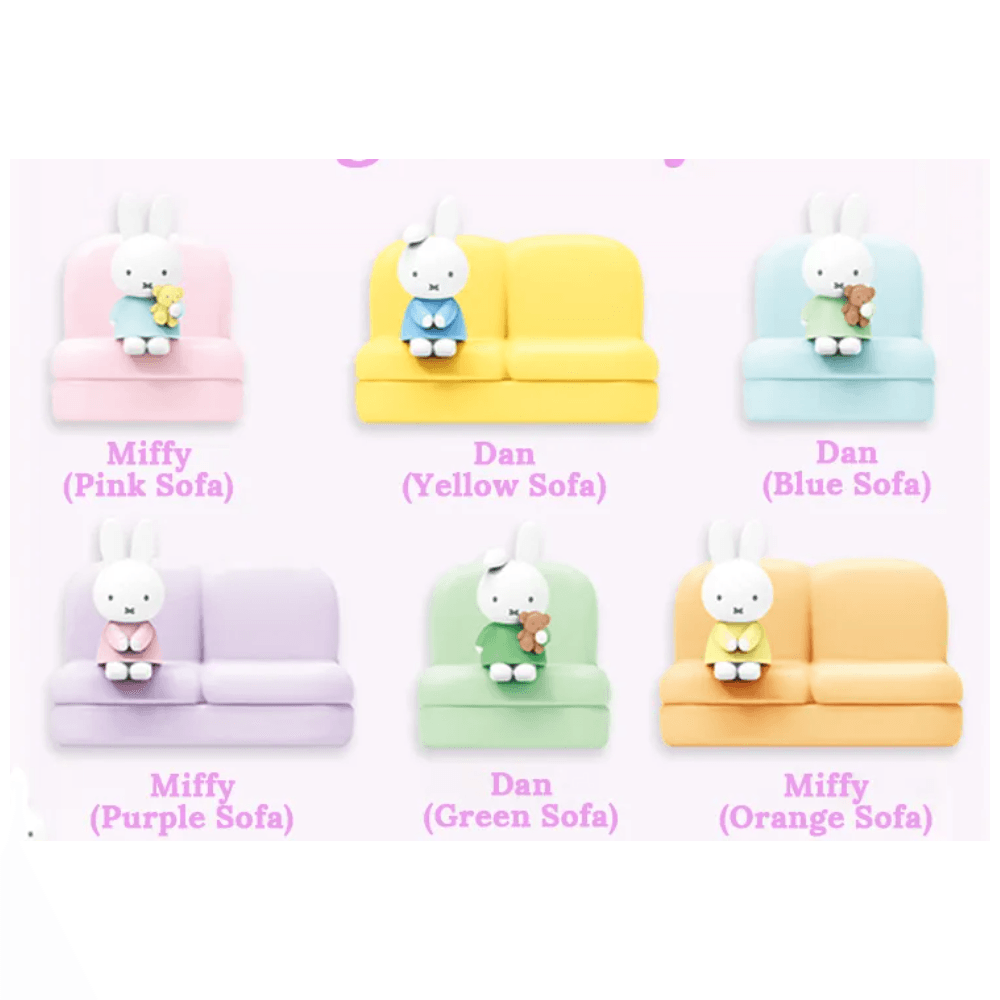 Miffy SOFA Blind Box Series 2 - Phone Stand, Card Stand, Sofa For Dolls UK SELLER