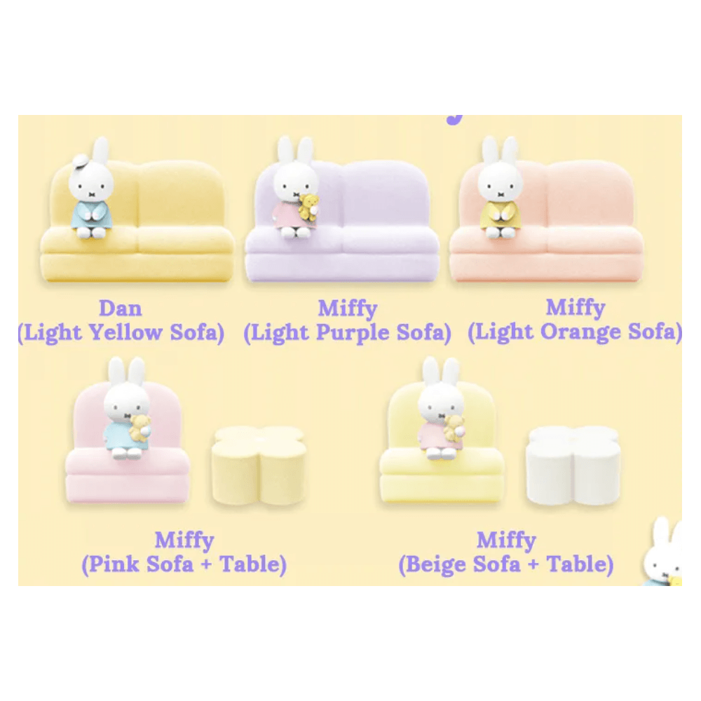 Miffy SOFA Blind Box Series 2 - Phone Stand, Card Stand, Sofa For Dolls UK SELLER