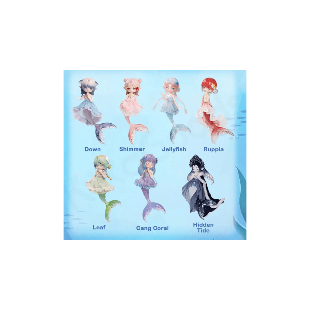 Antu Tidal Secret Language Mermaid Series BJD Blind Box