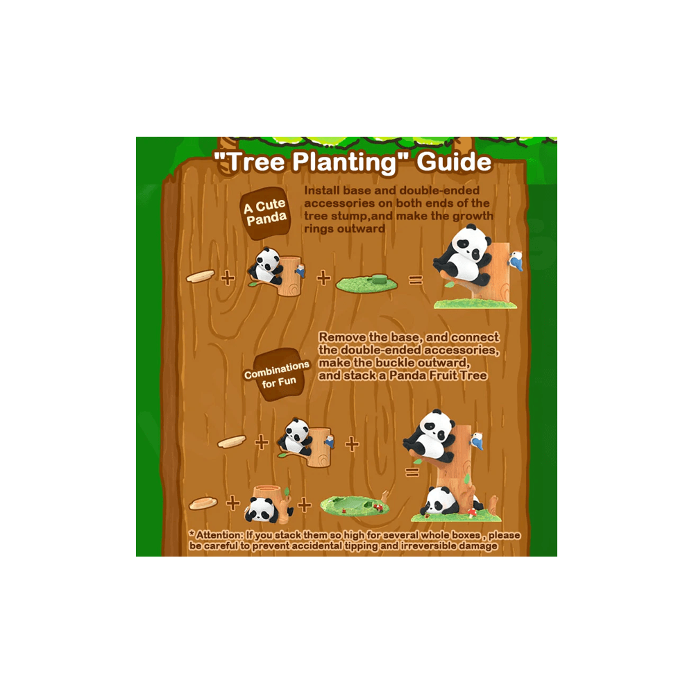 Panda Roll Fruit Tree Series Blind Boxes