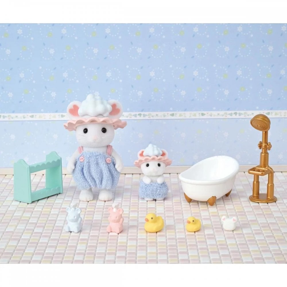 Sylvanian Families - Bath Time Bubble Siblings 5805
