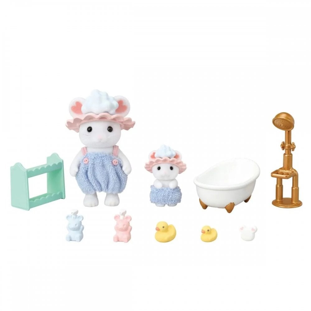 Sylvanian Families - Bath Time Bubble Siblings 5805