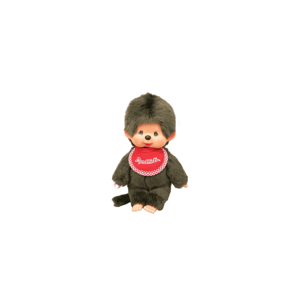 Monchhichi Classic Brown Plush Toy (9 Inches)