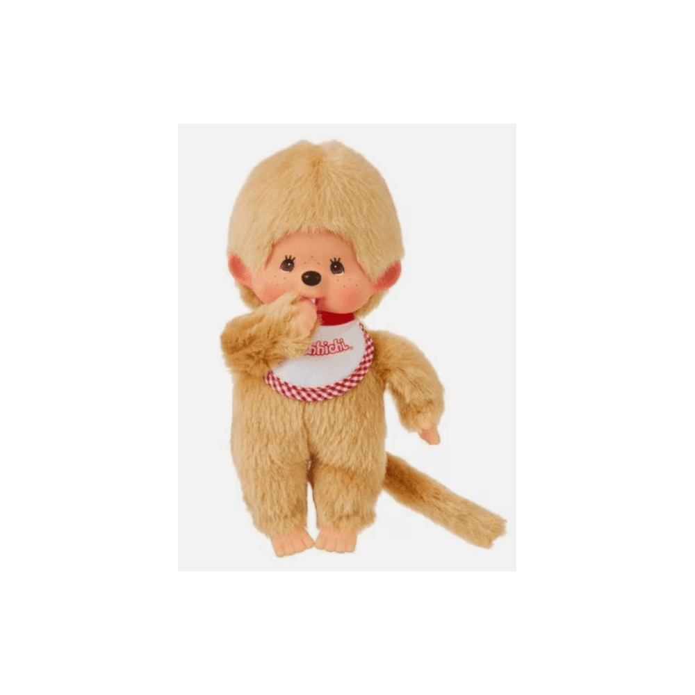 Monchhichi Classic Beige Plush Toy (9 Inches)