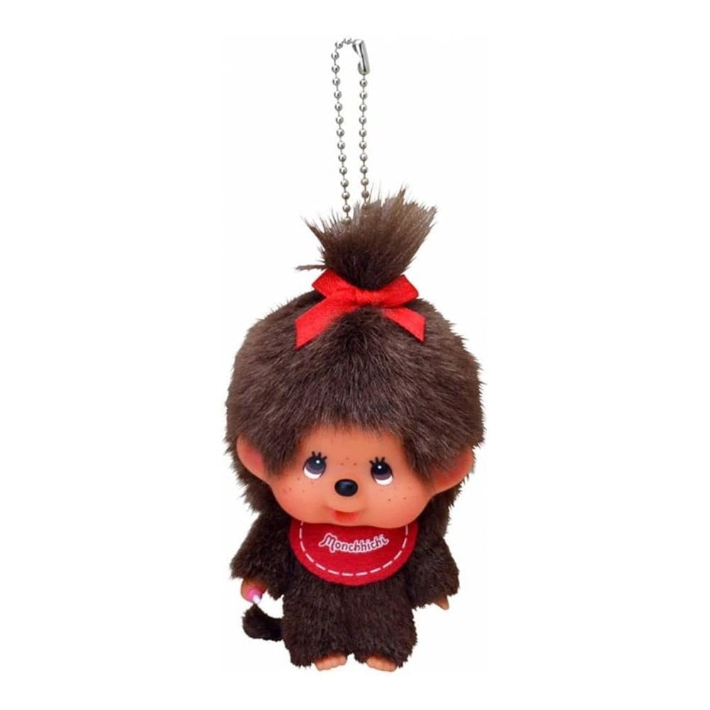 MONCHHICHI BIG FACE KEYCHAIN BY SEKIGUCHI - GIRL OR BOY