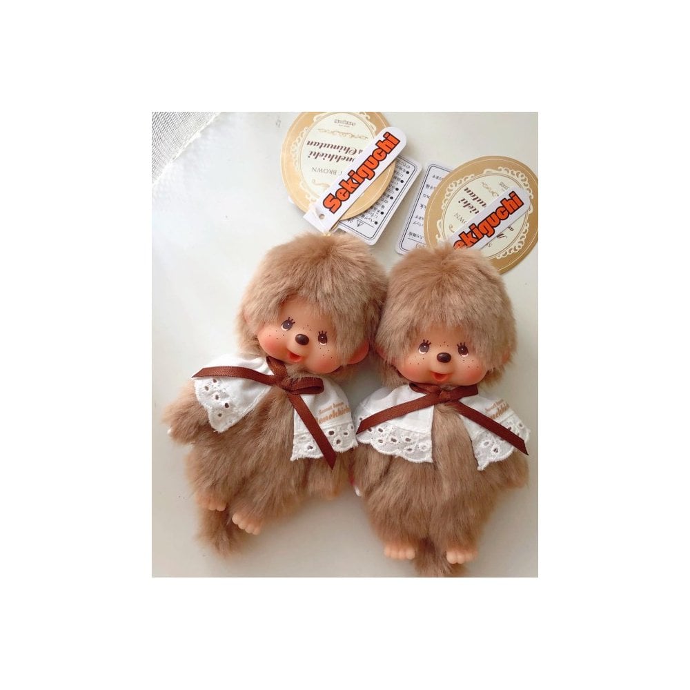 'Sweet Brown' Monchhichi by Sekiguchi Keychain