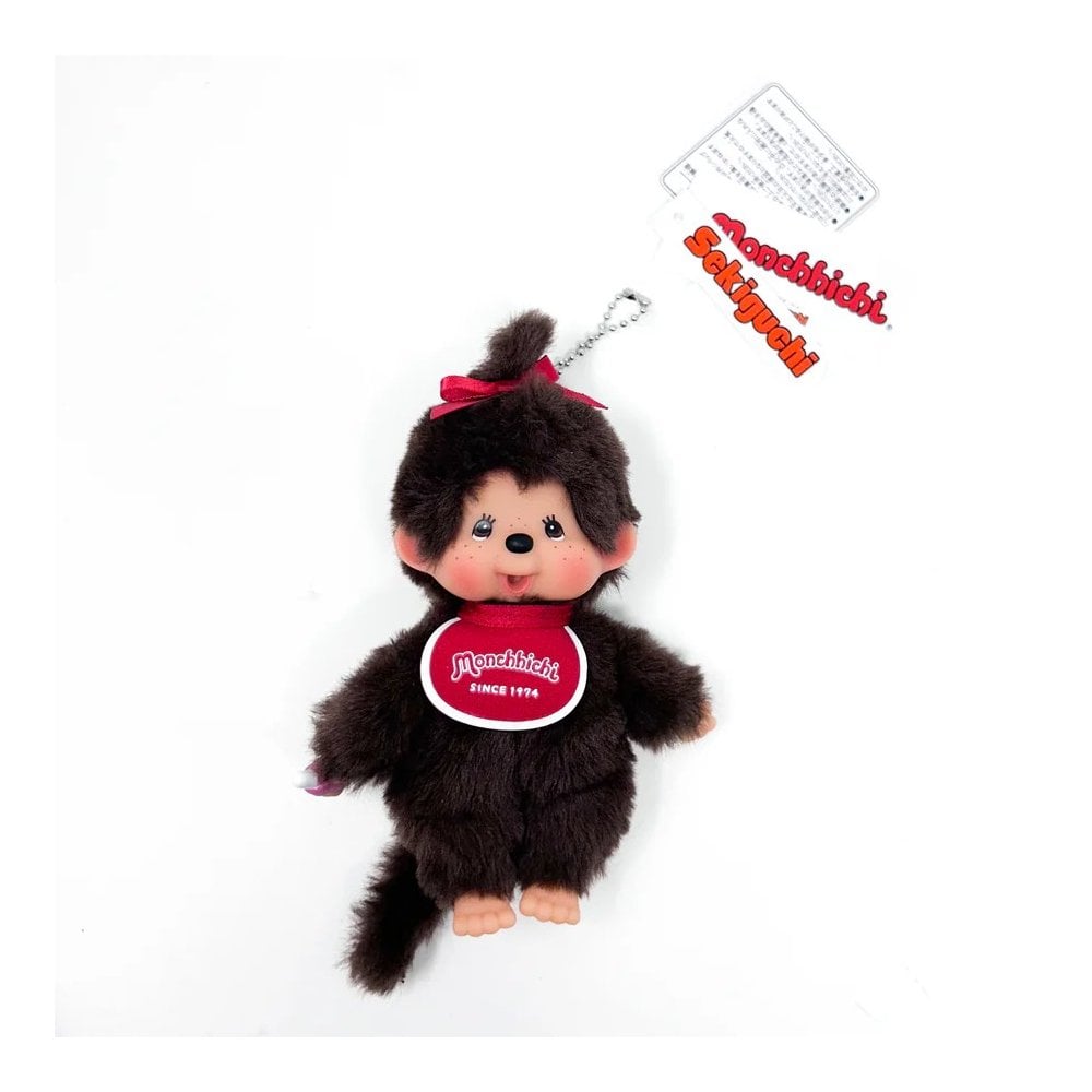 Monchhichi by Sekiguchi keychain - choose girl or boy!