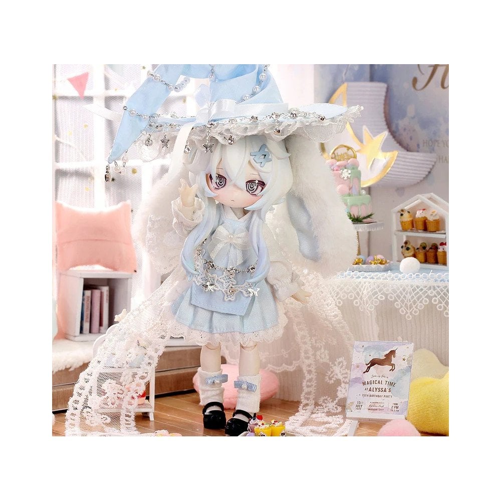 Moon Jumping Time Bunny Series 1/12 Action Figure BJD Blind Box