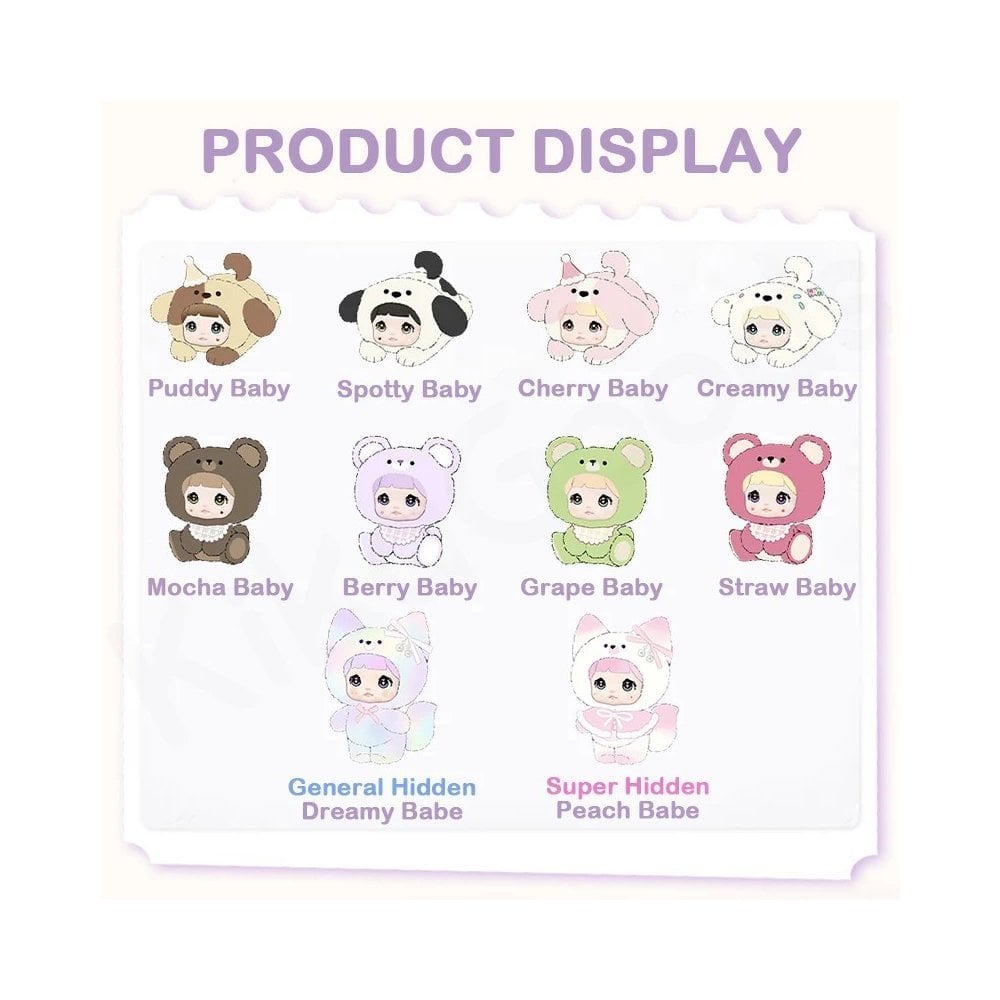 Nommi Baby Series Plush - Choose Your Favourite!