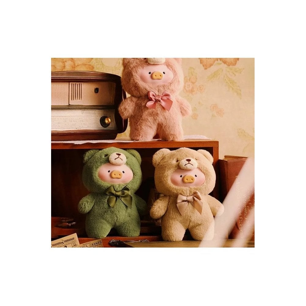 LuLu the Piggy Vintage Teddy Shop Vinyl Face Teddy - Choose Your Favourite!