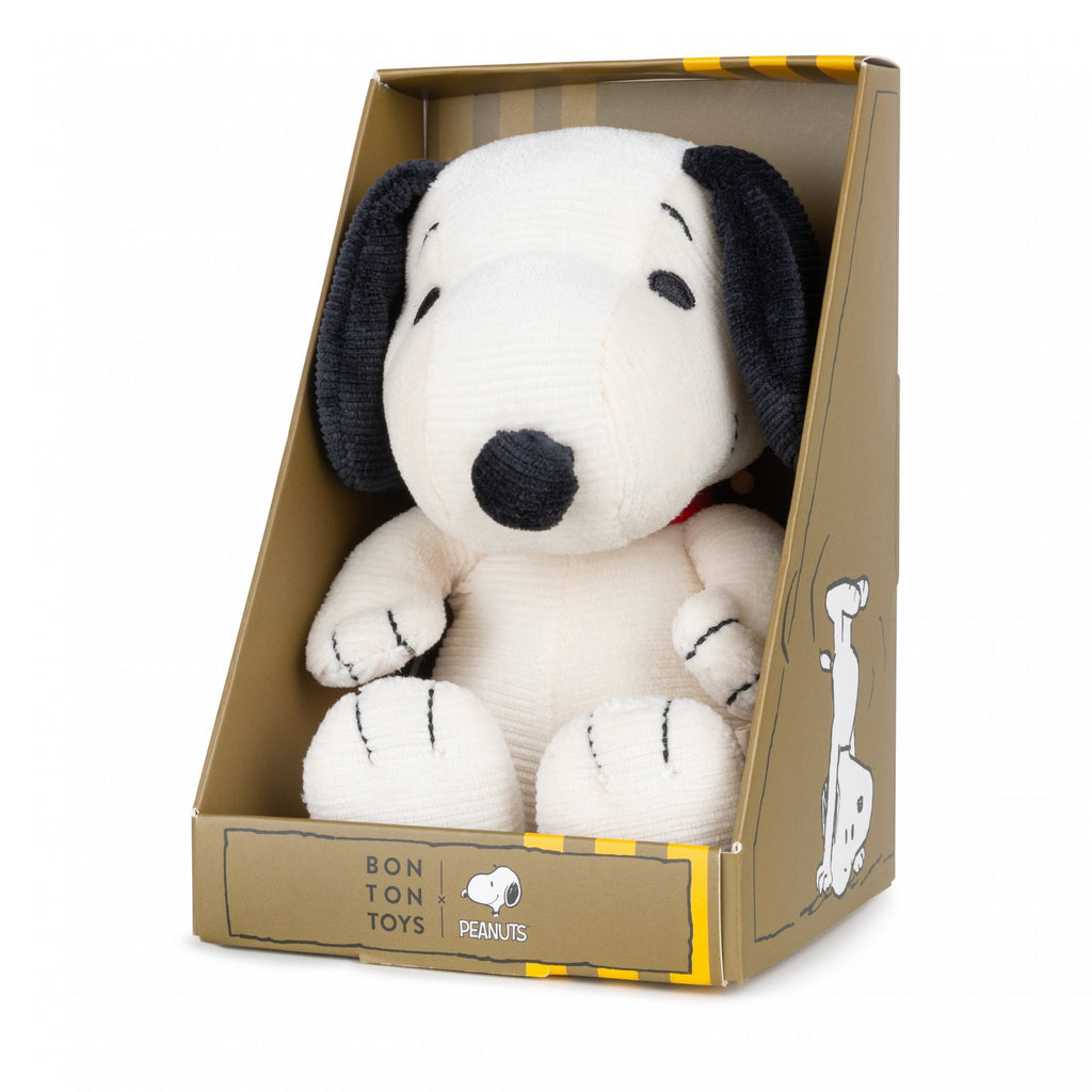 Snoopy Mini Corduroy Cream in Giftbox