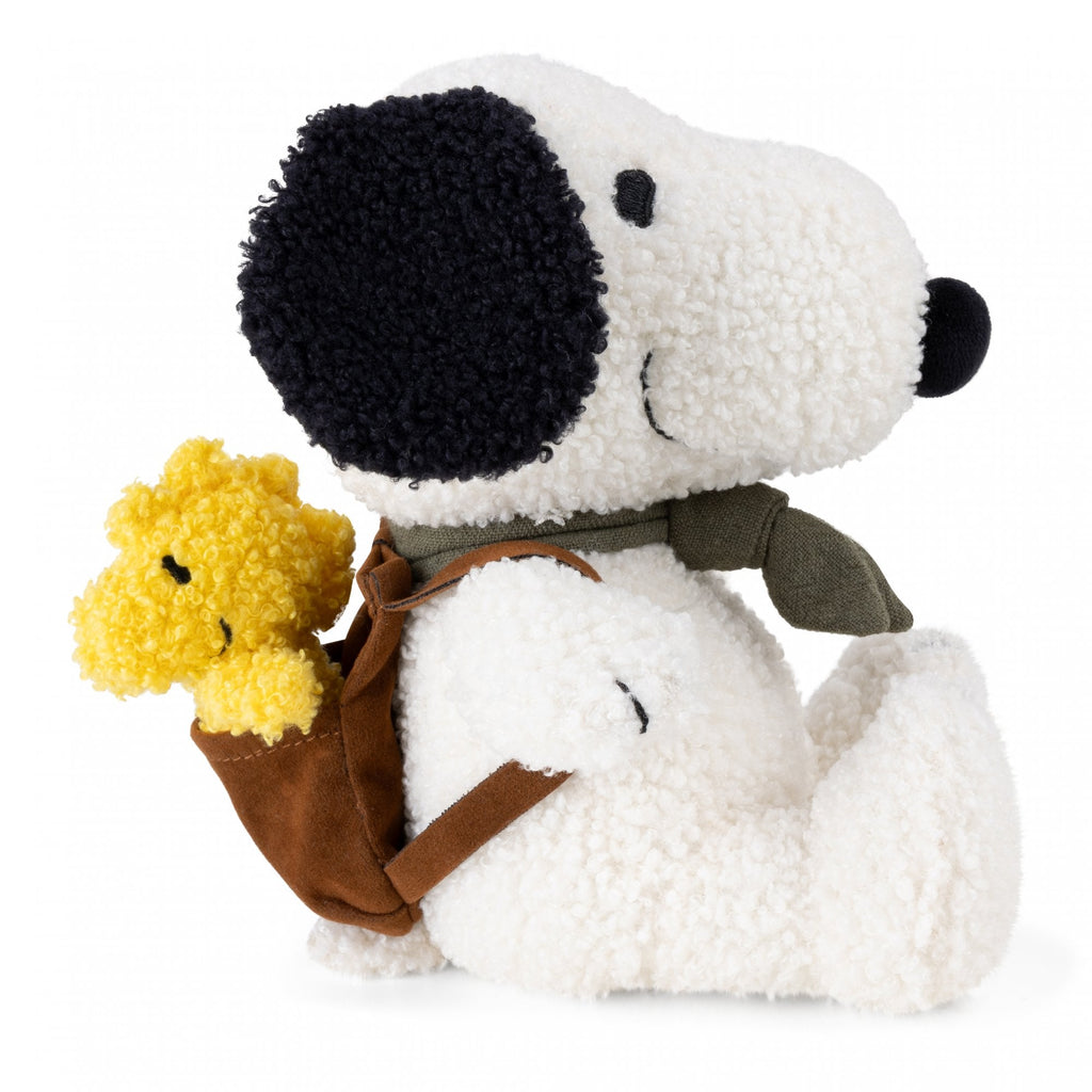 Snoopy with Woodstock in a backpack – 20cm/8’’