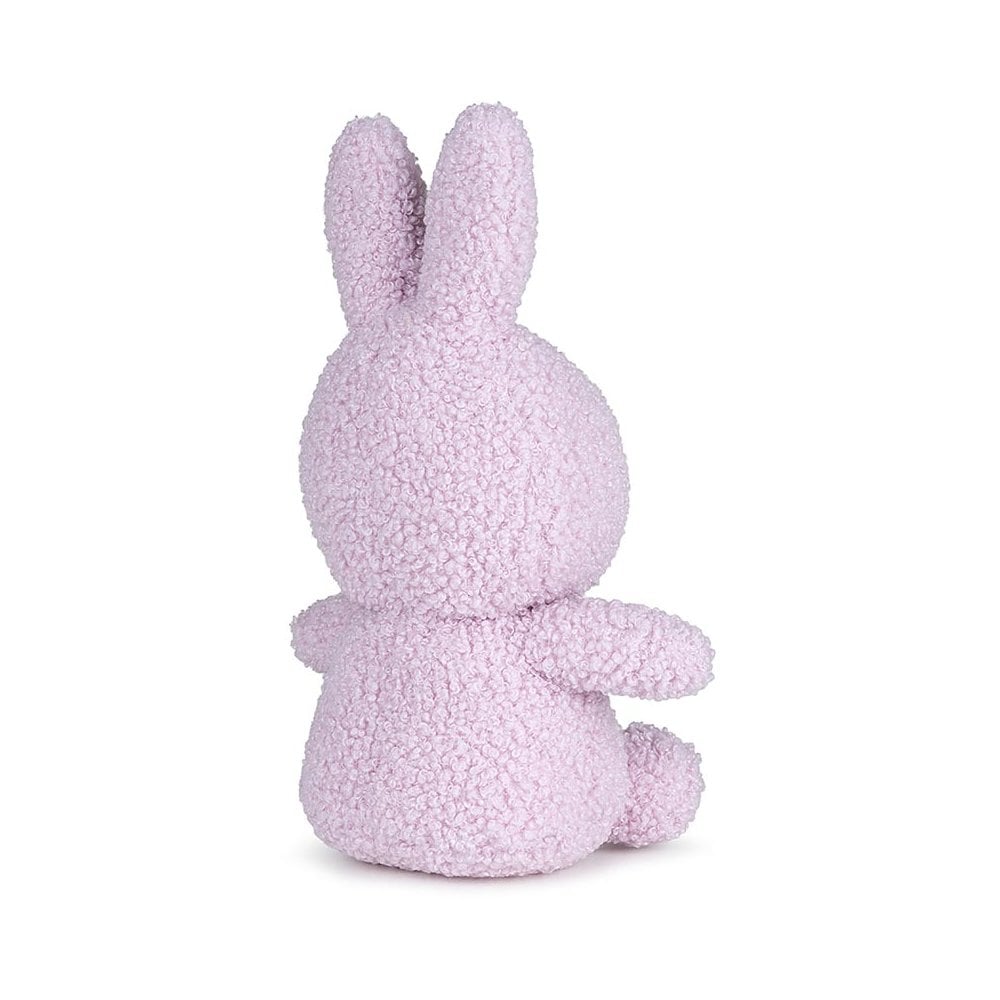 Miffy Plush Soft Toy in Lavender Teddy Bear Fabric 23cm Tall