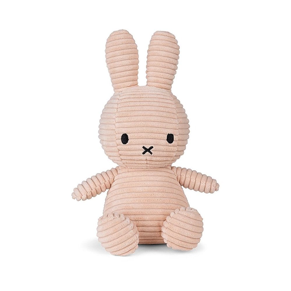 Miffy Corduroy Eco Bunny Rabbit Misty Rose 23cm /9"