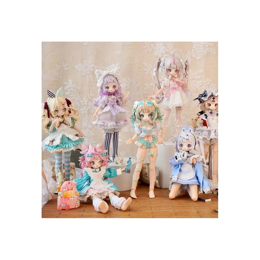 Sugary Girls Series 1/8 MJD Dolls Action Anime Figure BJD Dolls  (Single Box)