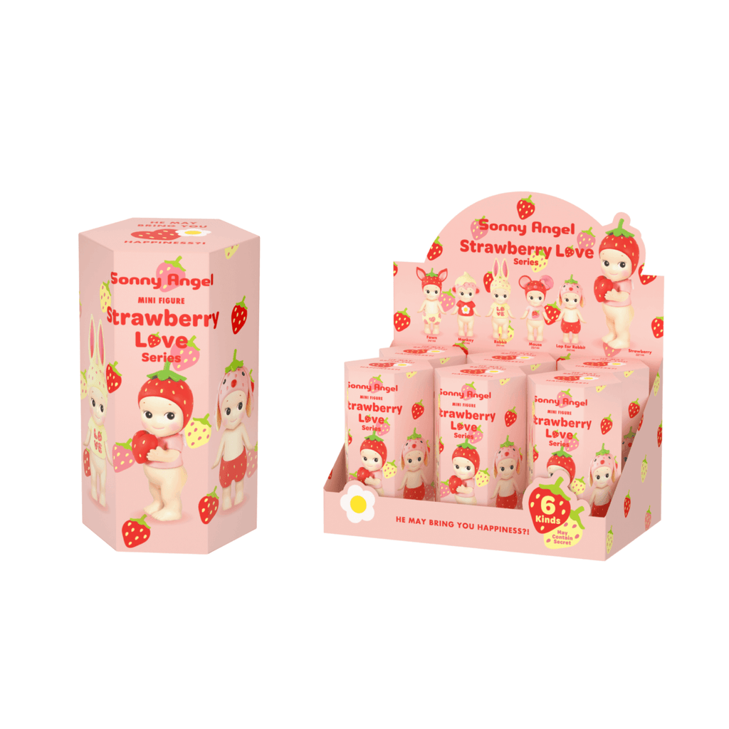 Sonny Angel Mini Figure Strawberry Love Series 6 Piece FULL BOX SET