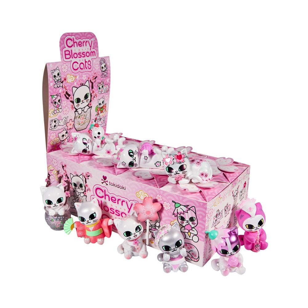 Tokidoki Cherry Blossom Cats Blind Box