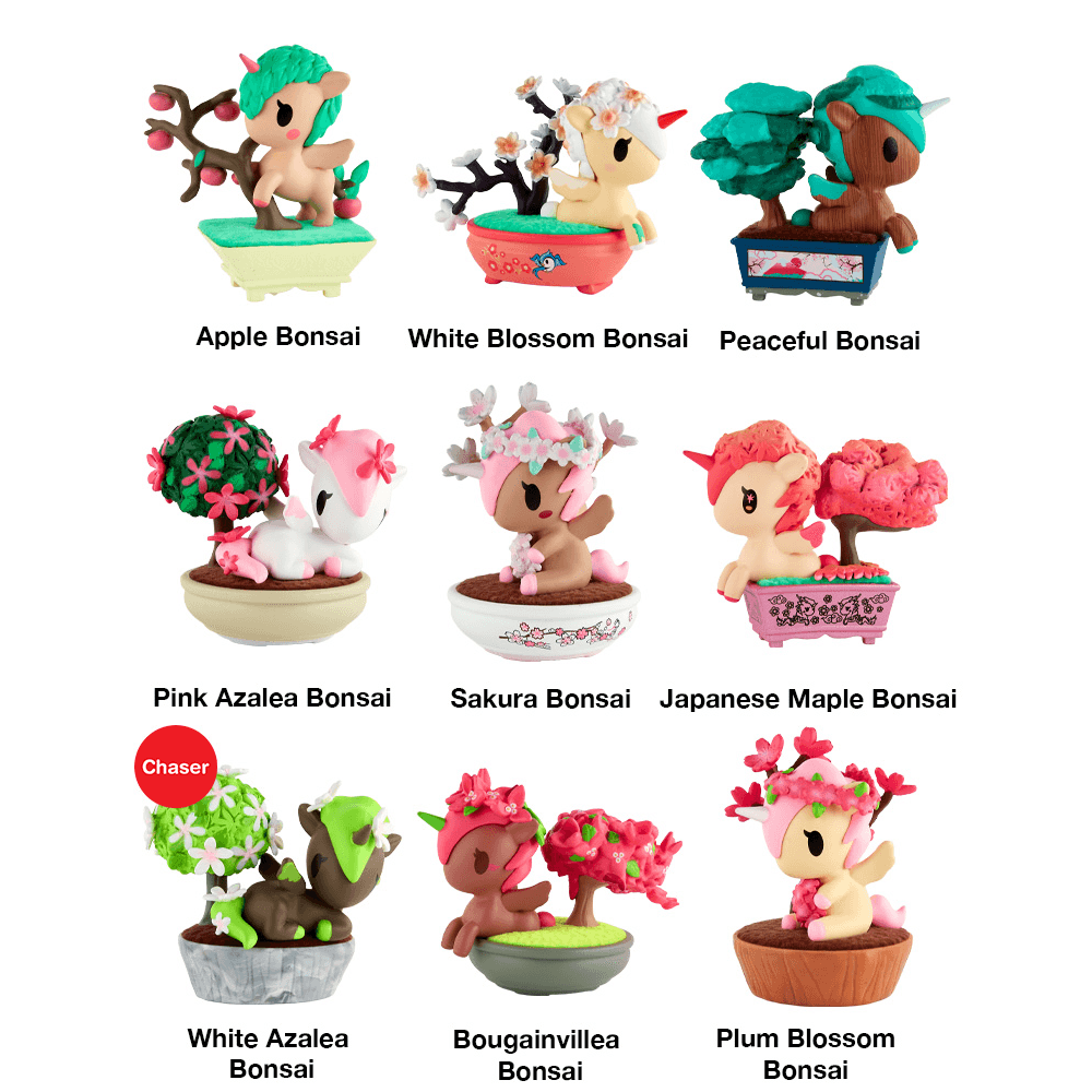 Tokidoki Botanical BONSAI Unicorno Blind Box