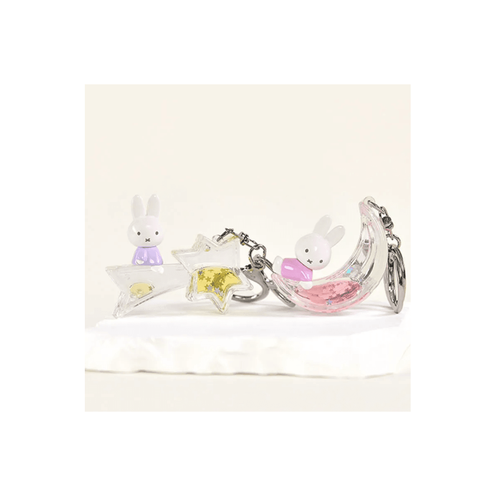 Miffy's Dream Keychains - Moon, Cloud & Star