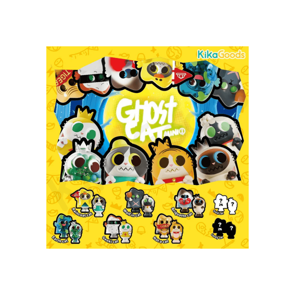 Jinart x PAWS NOVA Ghost Cat Series Mini Blind Box