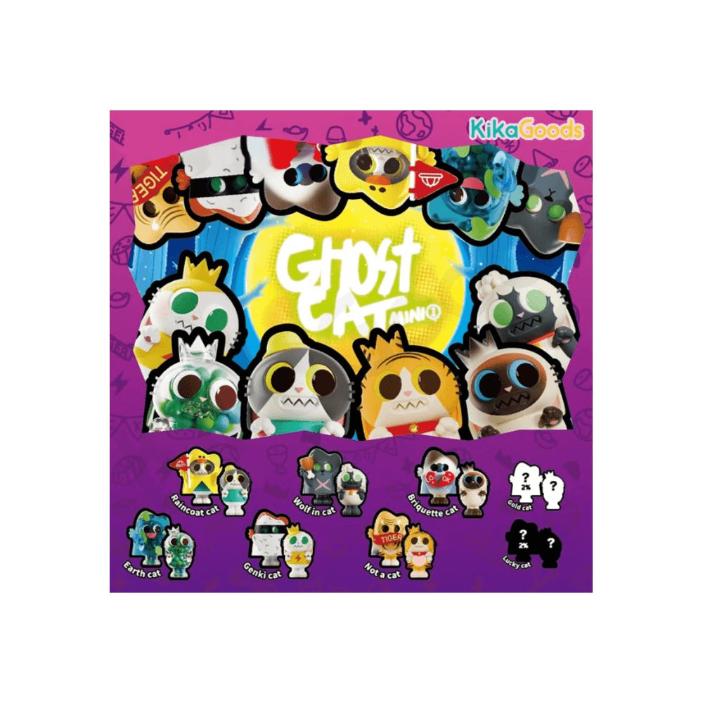 Jinart x PAWS NOVA Ghost Cat Series Mini Blind Box