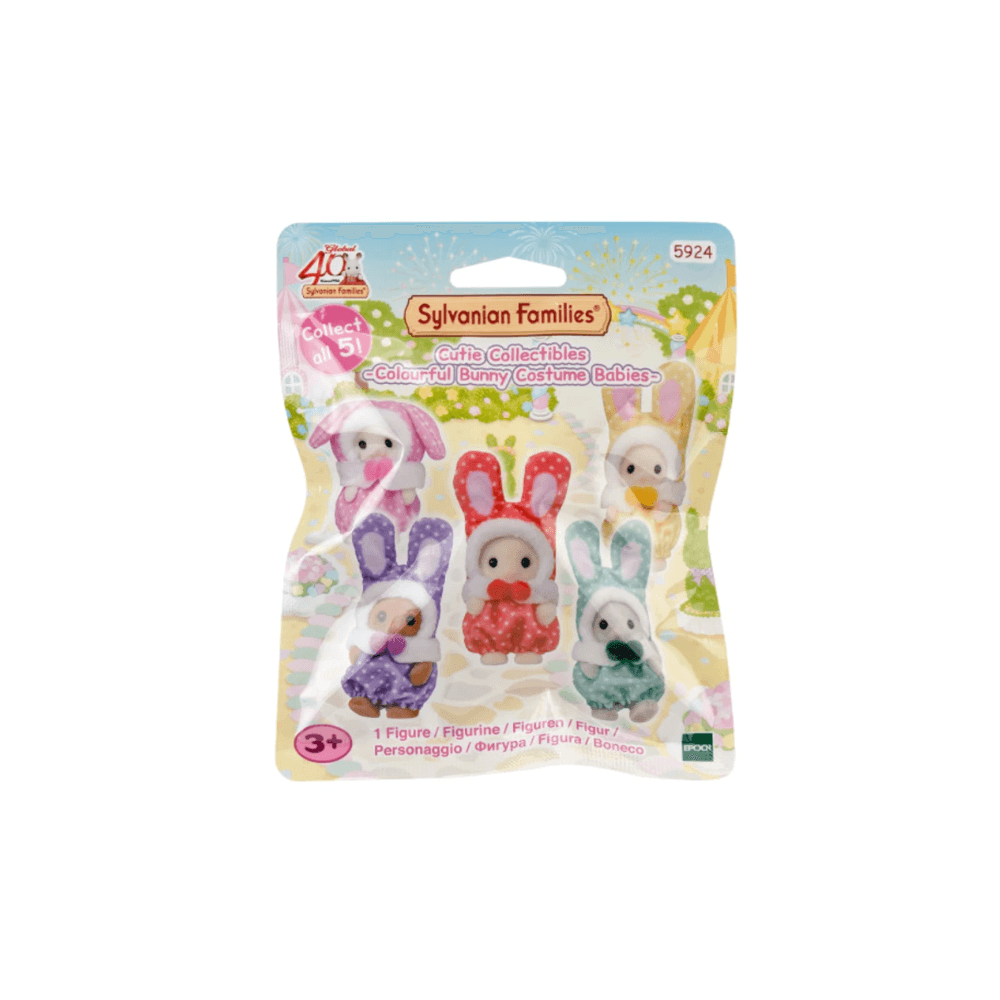 Cutie Collectibles Colourful Bunny Costume Babies Blind Bag
