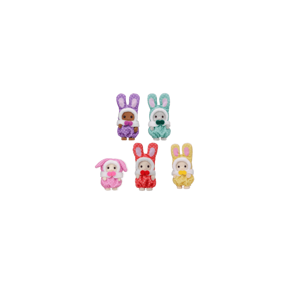 Cutie Collectibles Colourful Bunny Costume Babies Blind Bag