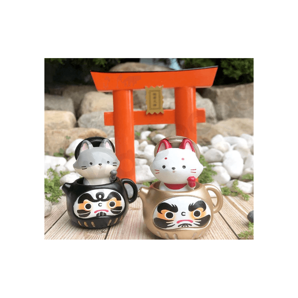 Tea Fox Daruma Blind Box Series 1 & 2